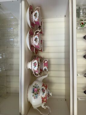 Made in England (pre-2002) Royal Albert Tea Set